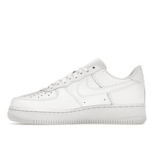 SUPREME X NIKE AIR FORCE 1 LOW 'BOX LOGO - WHITE WITH SUPREME LACES